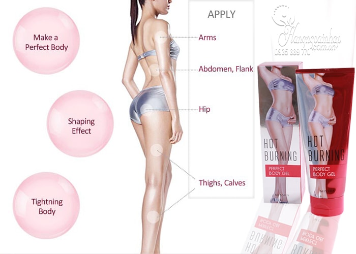 Kem Massage tan mỡ Missha Hot Burning Perfect Body Gel ml