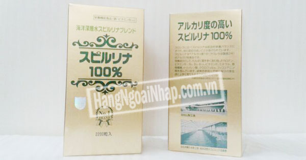 Tảo Xoắn Spirulina Nhật Bản 22000 viên