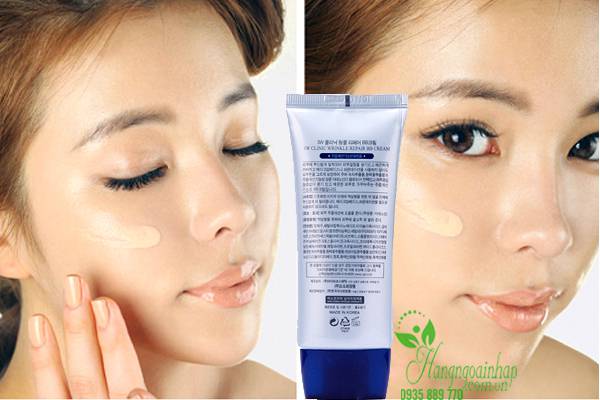Kem trang điểm chống nắng 3W Clinic Wrinkle Repair BB Cream Hàn Quốc