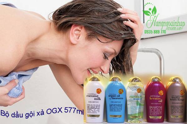  Bộ dầu gội xả OGX – Bổ sung dưỡng chất, nuôi dưỡng mái tóc chắc khỏe