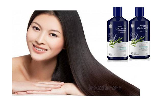Dầu gội kích thích mọc tóc Avalon Organics Thickening Shampoo của Mỹ
