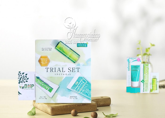 Set trị thâm SmoothE Trial Set 3 món - nội địa Nhật Bản 15g 1