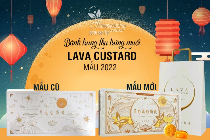 Bánh trung thu Lava Custard trứng muối chính hãng Hồng Kông 9