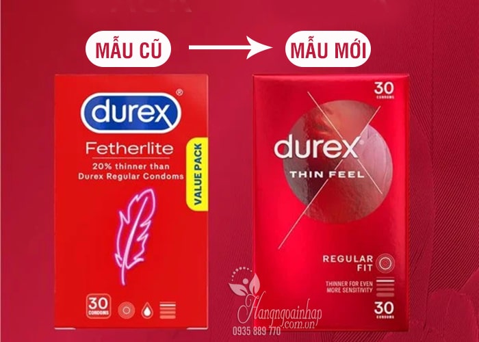 Bao cao su Durex Fetherlite của Úc - Siêu mỏng, an toàn 12