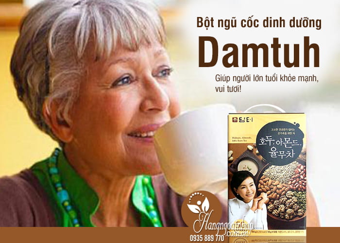 Bột ngũ cốc dinh dưỡng Damtuh Hàn Quốc 50 gói 34