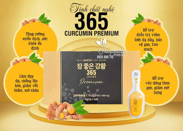 Tinh nghệ 365 Curcumin Premium Hàn Quốc mẫu mới nhất 34