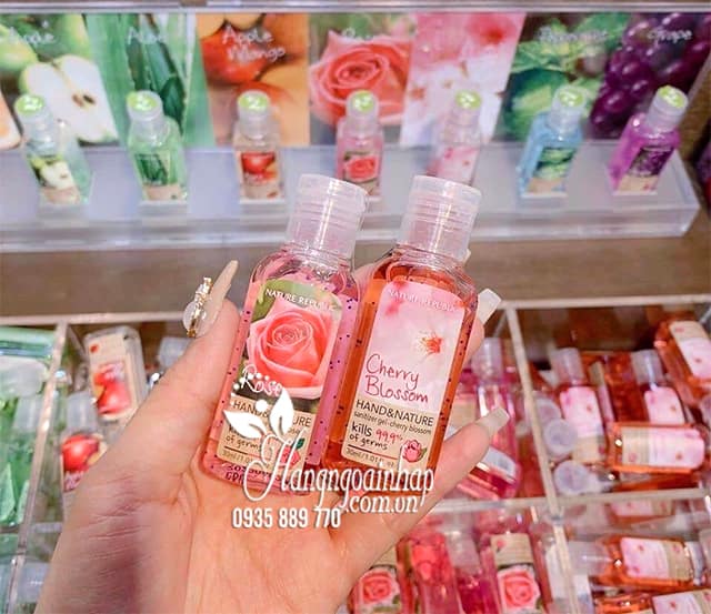 Gel rửa tay khô Nature Republic Hand & Nature 30ml Hàn Quốc 8