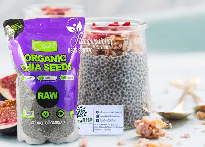 Hạt Chia Seed Organic Soda Foods Omega 3 Gói 1.5kg Của Úc 8