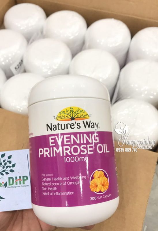 Hoa anh thảo Evening Primrose Oil Nature’s Way của Úc 8