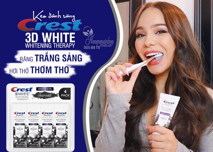 Kem đánh răng Crest 3D White Whitening Therapy 116g 88