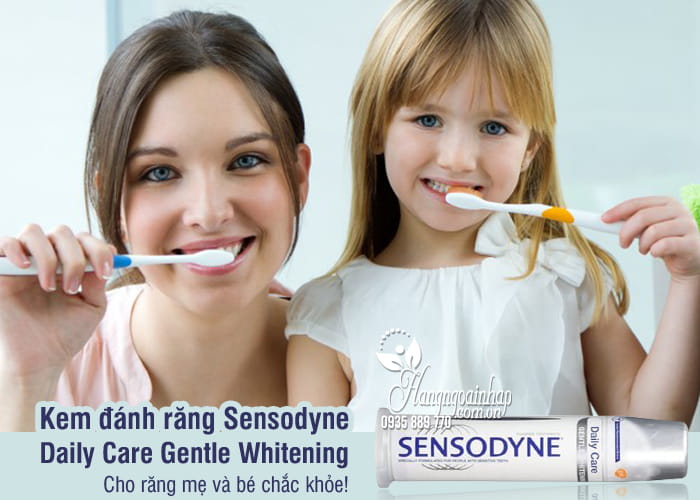 Kem đánh răng Sensodyne Daily Care Gentle Whitening 100ml 8