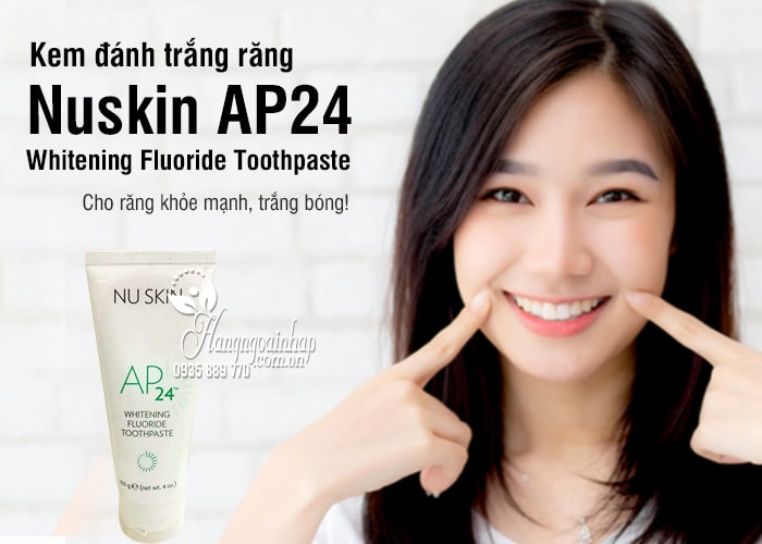 Kem đánh trắng răng Nuskin AP24 - Whitening Fluoride Toothpaste 1