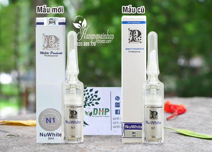 Kem làm hồng nhũ hoa Nuwhite N1 Mibiti Prudente chính hãng Mỹ 1