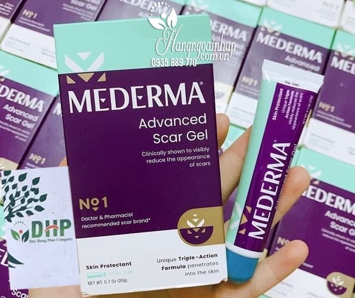 Kem làm mờ sẹo Mederma Advanced Scar Gel 20g của Mỹ 7