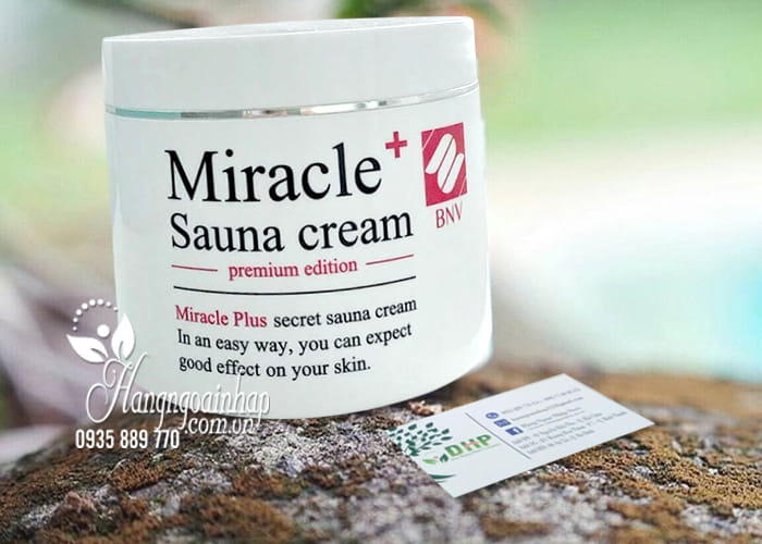 Kem tan mỡ Miracle Sauna Cream Premium Edition Hàn Quốc 0