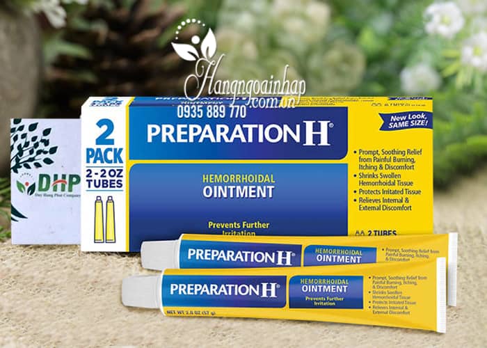 Kem trị trĩ Preparation H Ointment 57g x 2 của Mỹ, giá tốt 7