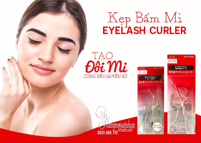 Kẹp bấm mi Shiseido Eyelash Curler 213 & 215 của Nhật Bản 1