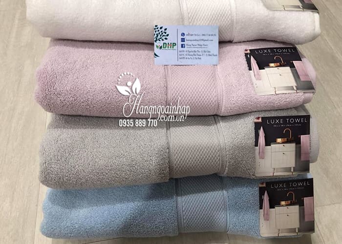 Khăn tắm Luxe Towel Loftex 76cm x 147cm cao cấp Mỹ 2