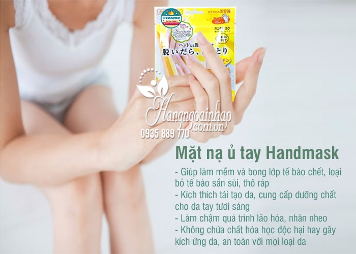 Mặt nạ ủ tay Handmask của Nhật Bản - giúp dưỡng da tay 2