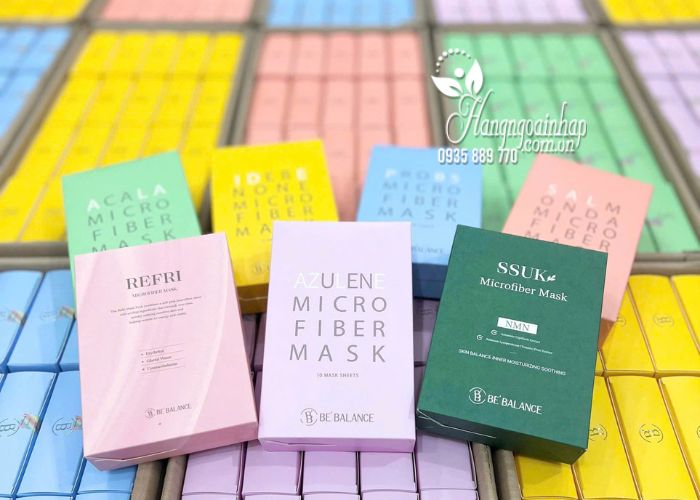 Mặt nạ vải vi sợi Be’Balance Micro Fiber Mask 3 in 1