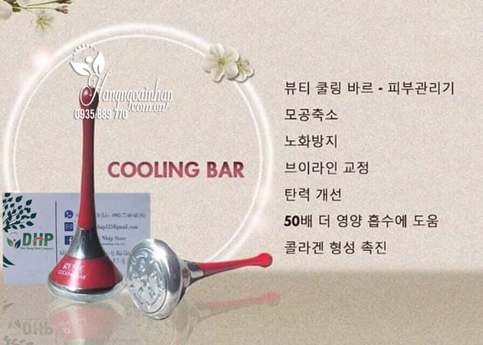 Máy đẩy tinh chất Genie Cooling Bar của Hàn Quốc 6