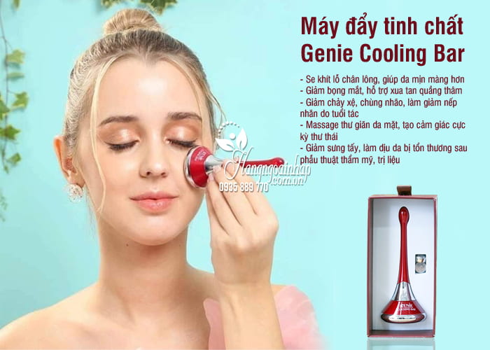 Máy đẩy tinh chất Genie Cooling Bar của Hàn Quốc 2