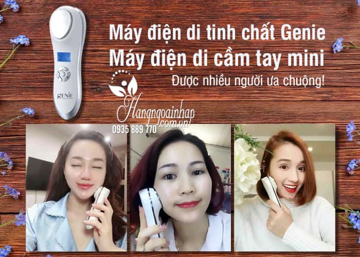 Máy điện di tinh chất Genie - máy điện di cầm tay mini Hàn Quốc 9