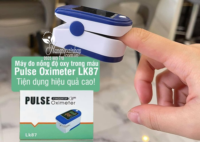 Máy đo nồng độ oxy trong máu Pulse Oximeter LK87 (đo SpO2)  8