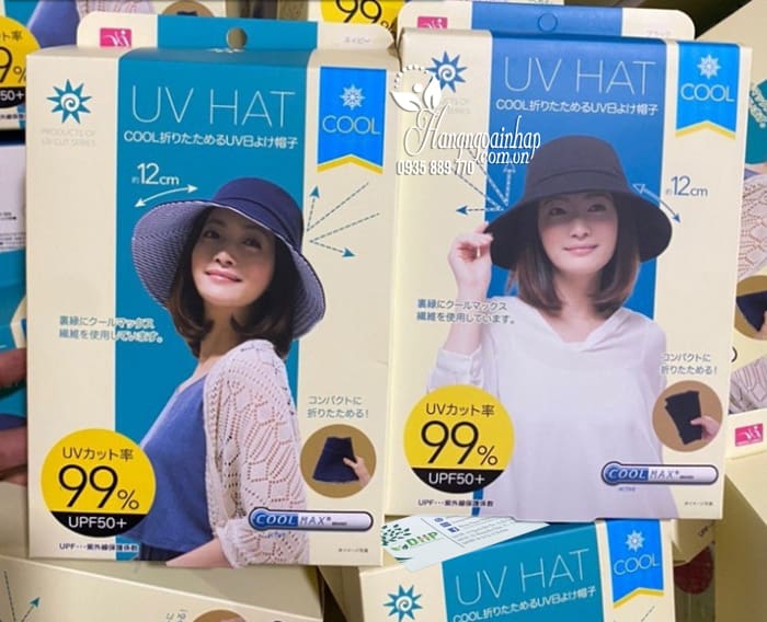Mũ chống nắng UV Hat Cool Max UPF 50+ Nhật Bản 0