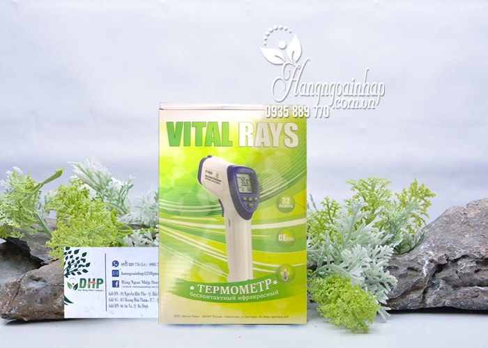 Nhiệt kế hồng ngoại đo trán Vital Rays Tepmometp của Nga  4