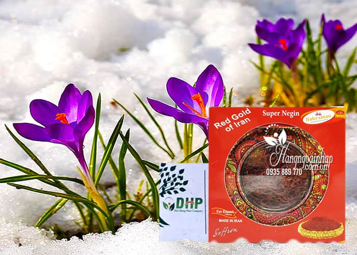 Nhụy hoa nghệ tây Bahraman Saffron Super Negin của Iran 1