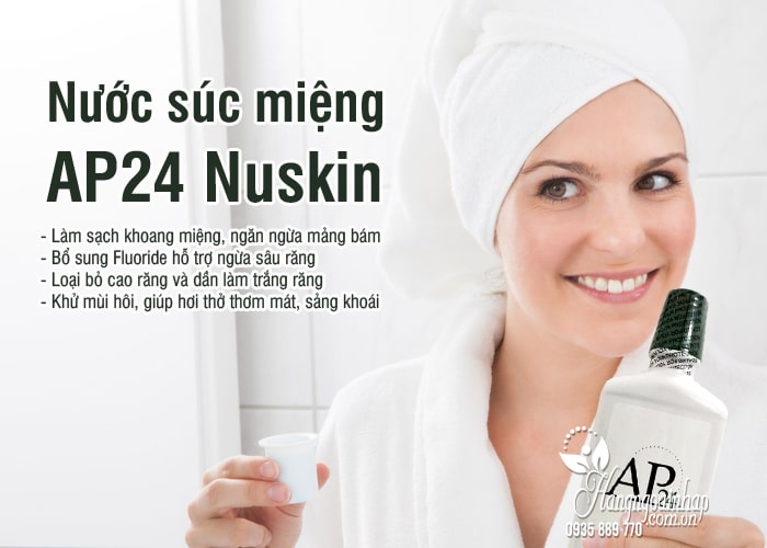 Nước súc miệng AP24 Nuskin 500ml chính hãng Mỹ 2