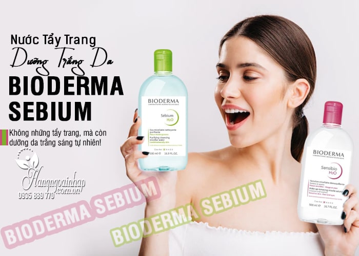 Nước Tẩy Trang Dưỡng Trắng Da Bioderma Sebium H20 2