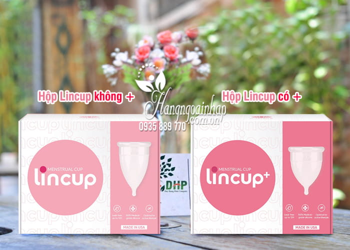 Cốc nguyệt san Lincup Made in USA cho phụ nữ 1