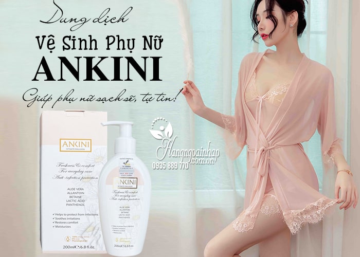 Dung dịch vệ sinh phụ nữ Ankini 200ml nhập khẩu Ba Lan 4