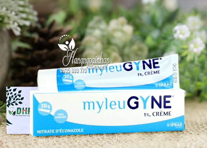 Kem trị nấm âm đạo MyleuGyne 1% Creme tuýp 30g của Pháp 3