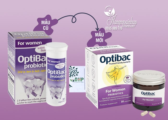Men vi sinh OptiBac Probiotics 30 viên cho phụ nữ – Hangngoainhap