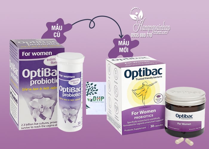 Men vi sinh OptiBac Probiotics 30 viên cho phụ nữ 4