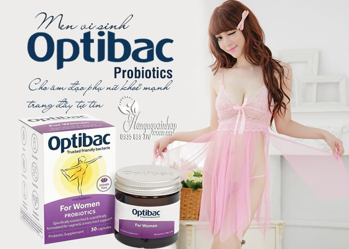 Men vi sinh OptiBac Probiotics 30 viên cho phụ nữ 9