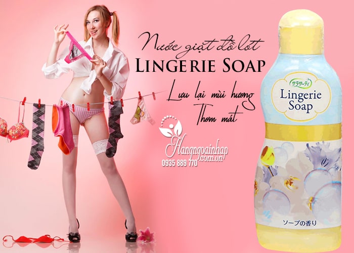 Nước giặt đồ lót Lingerie Soap 120ml của Nhật Bản 5