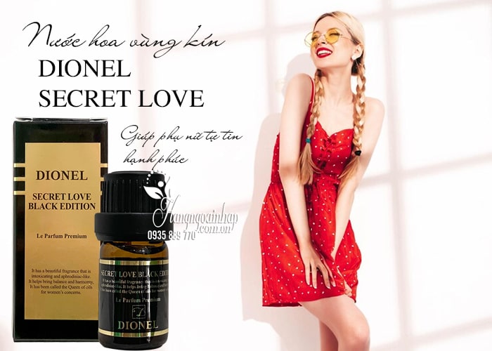 Nước hoa vùng kín Dionel Secret Love 5ml của Hàn Quốc 1