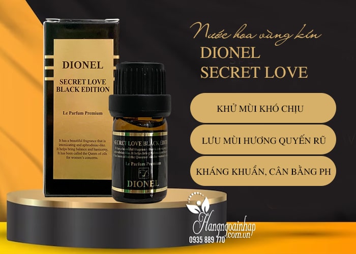 Nước hoa vùng kín Dionel Secret Love 5ml của Hàn Quốc 45