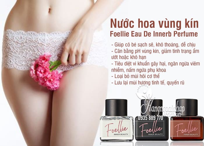 Nước hoa vùng kín Foellie Eau De Innerb Perfume 5ml Hàn Quốc 4