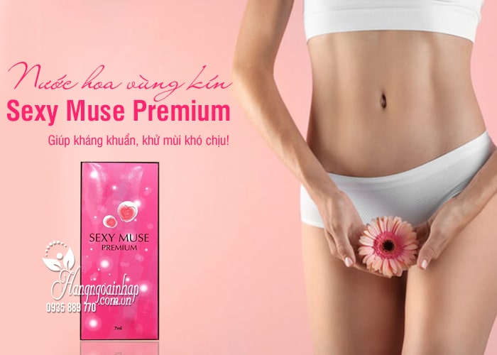 Nước hoa vùng kín Sexy Muse Premium 7ml của Nhật Bản 1