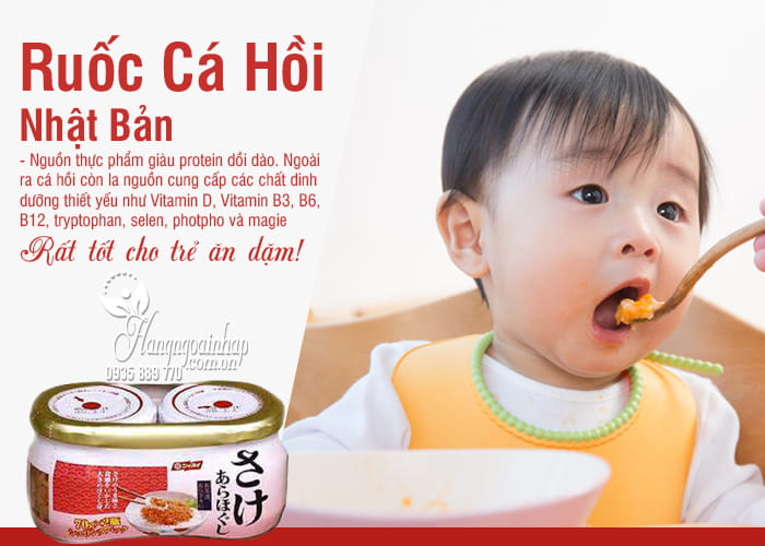 Ruốc Cá Hồi Nhật Bản 60g - Món ngon giàu Omega 3 cho bé 6