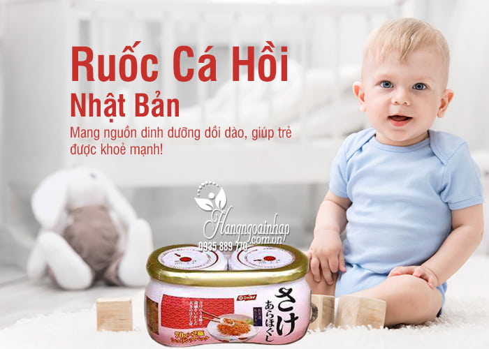 Ruốc Cá Hồi Nhật Bản 60g - Món ngon giàu Omega 3 cho bé 3