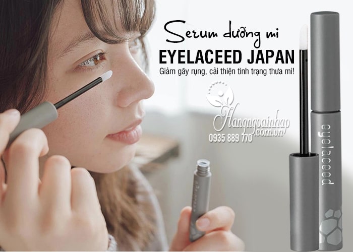 Serum dưỡng mi Eyelaceed Japan ngăn rụng mi, làm cong mi  1