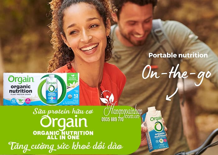 Sữa protein hữu cơ Orgain Organic Nutrition 330ml của Mỹ  12