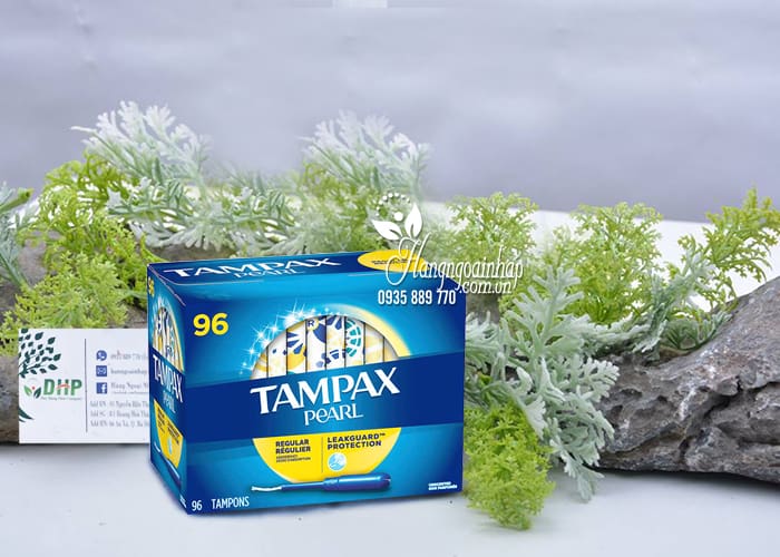 Tampon Tampax Pearl 96 của Mỹ - Băng vệ sinh dạng ống 9
