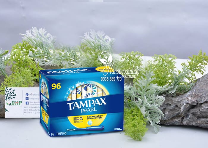 Tampon Tampax Pearl 96 của Mỹ - Băng vệ sinh dạng ống 9